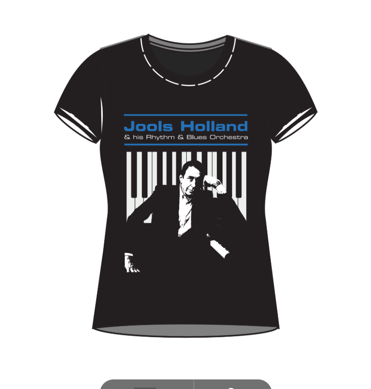 Jools Picture Black Tee 2025