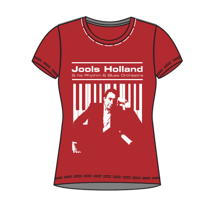 Jools Picture on Burgundy Shirt 2025